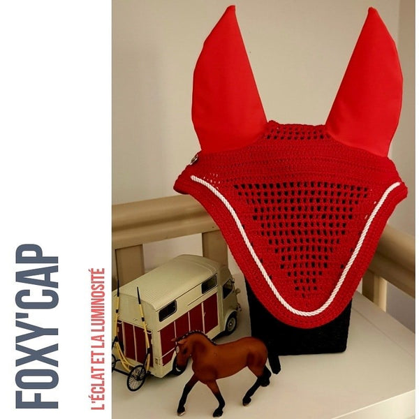 Bonnet d'équitation court - Modèle 1 Foxy'Cap