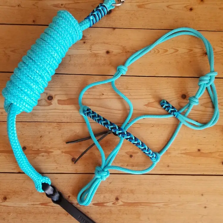 Turquoise braided saezh set