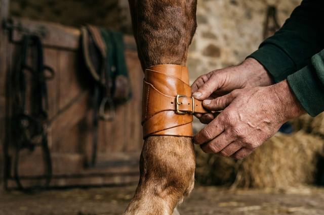 Le bandage en cuir pour cheval : à quoi sert-il vraiment ?