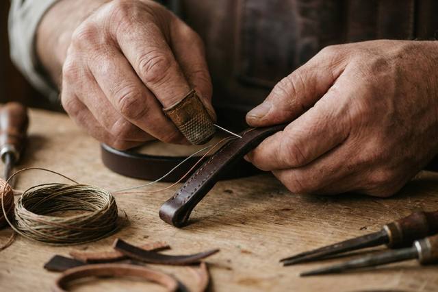 Embroidery on leather: a saddler’s craft