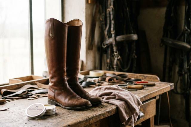 Entretenir ses bottes d’équitation en cuir : les gestes qui les font durer