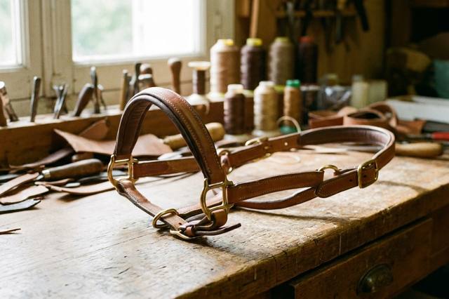 Choosing a leather headcollar: size, construction and useful options