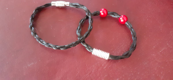 Horse hair bracelet