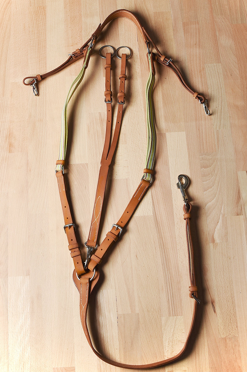 Hunting breastplate: Martingale and collar