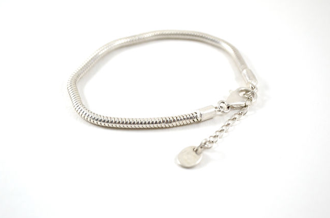 Chain bracelet for beads