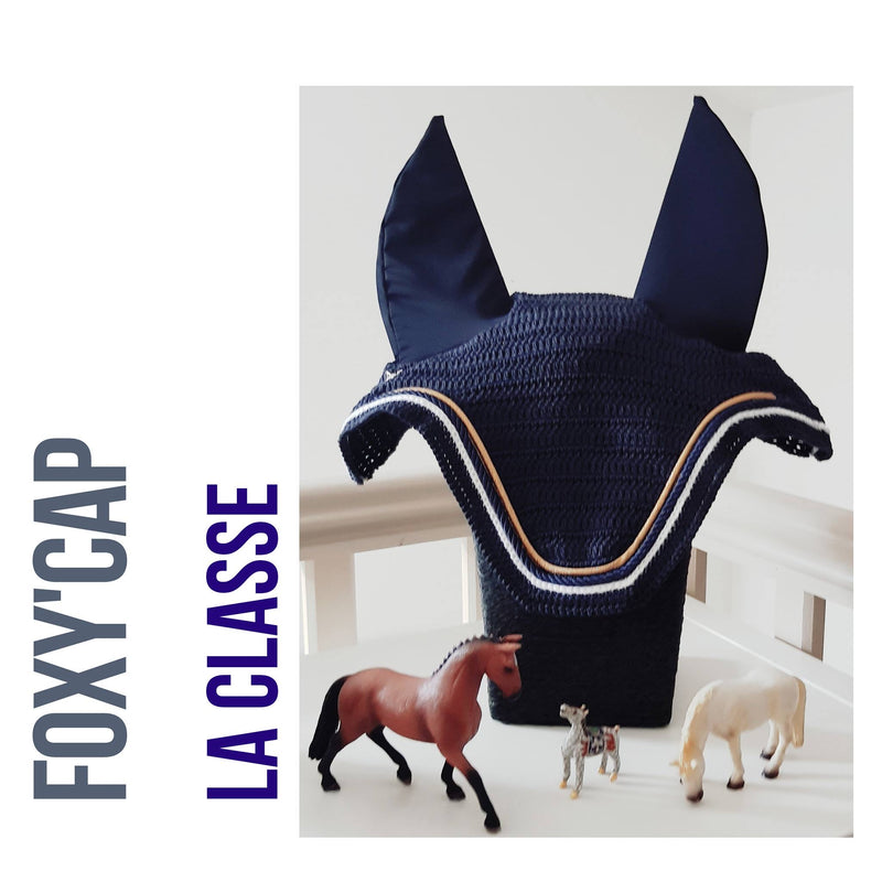 Bonnet d'équitation court - Modèle 2 Foxy'Cap