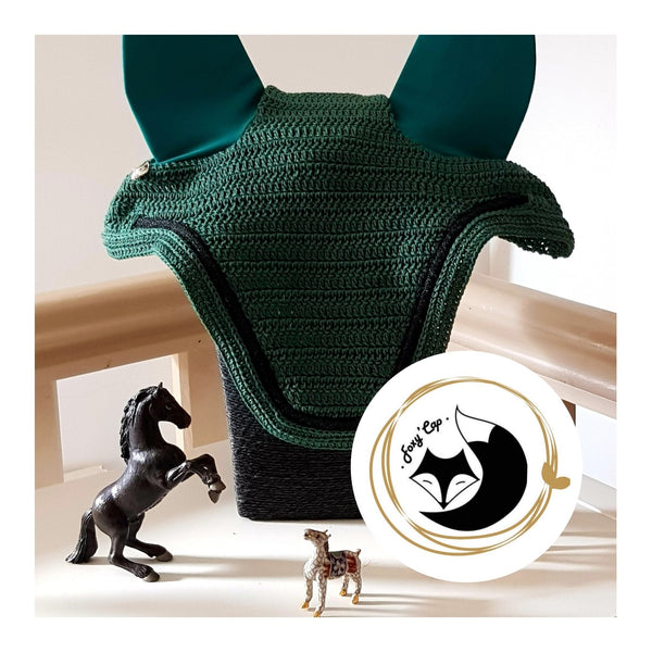 Bonnet d'équitation court - Modèle 2 Foxy'Cap