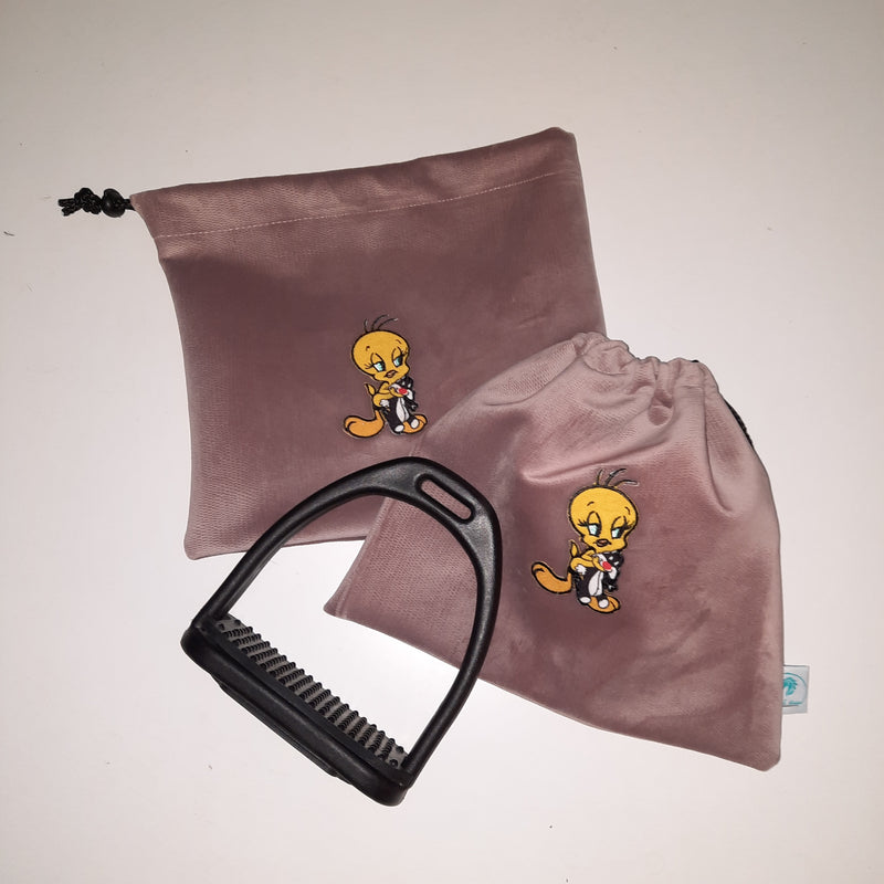 Tweety & Sylvester stirrup bags/covers